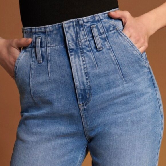 Dynamite Vintage Style Cindy Cigarette Ultra High Waist Ankle Jean 29 - Picture 2 of 10